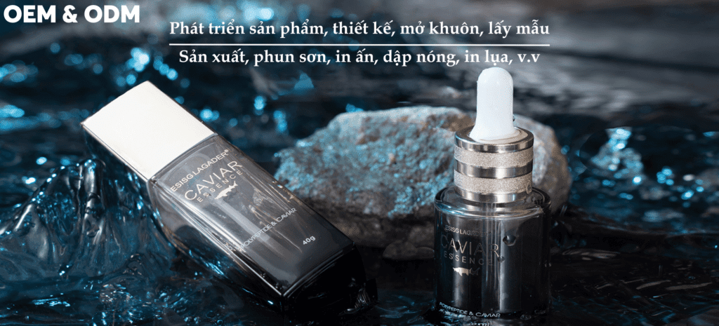 nhà máy sản xuất chai lọ mỹ phẩm