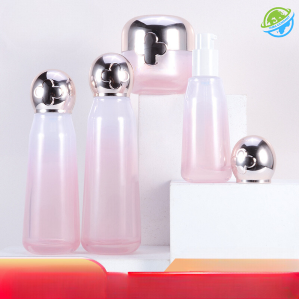 Glass Bottle Cosmetic Set