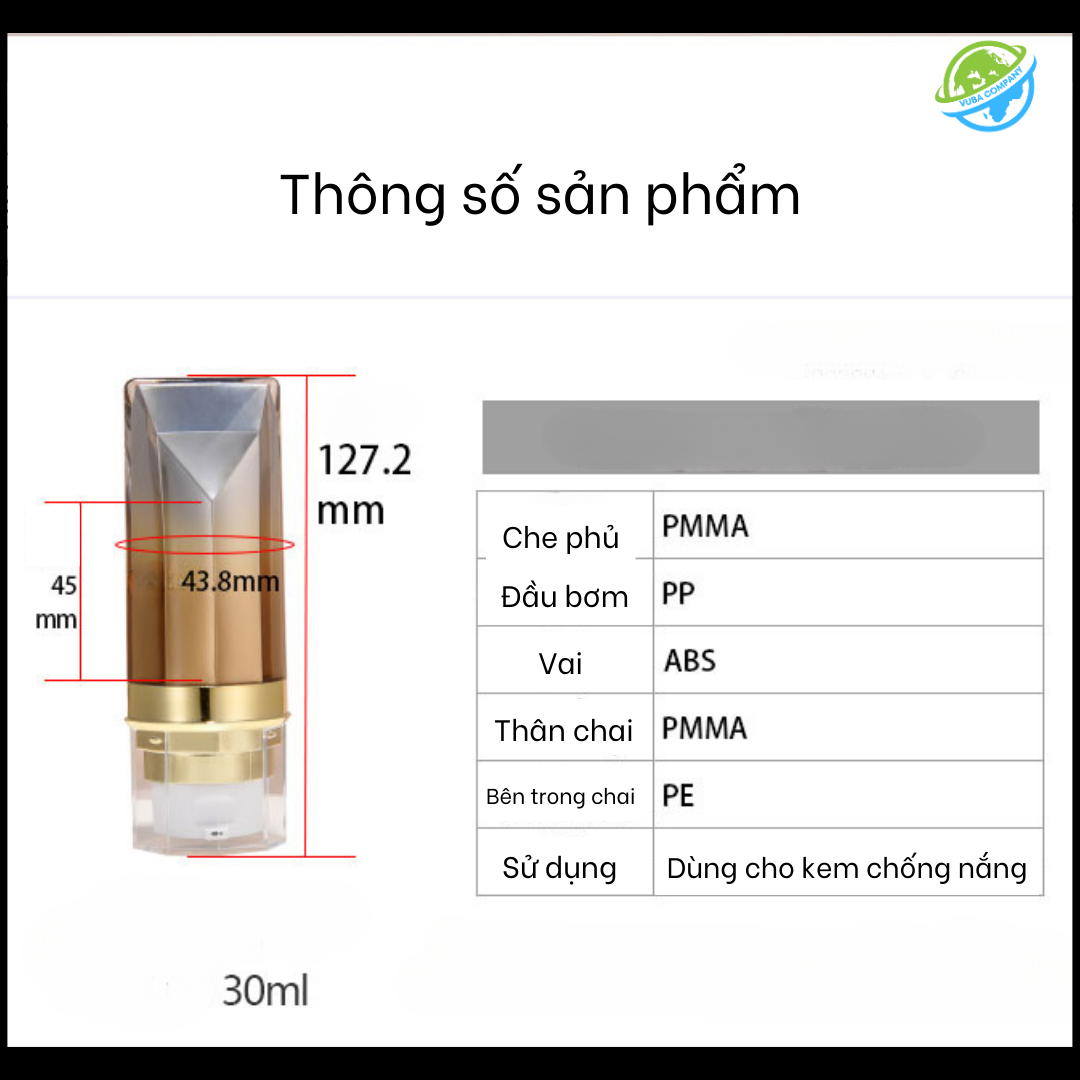 chai lọ mỹ phẩm