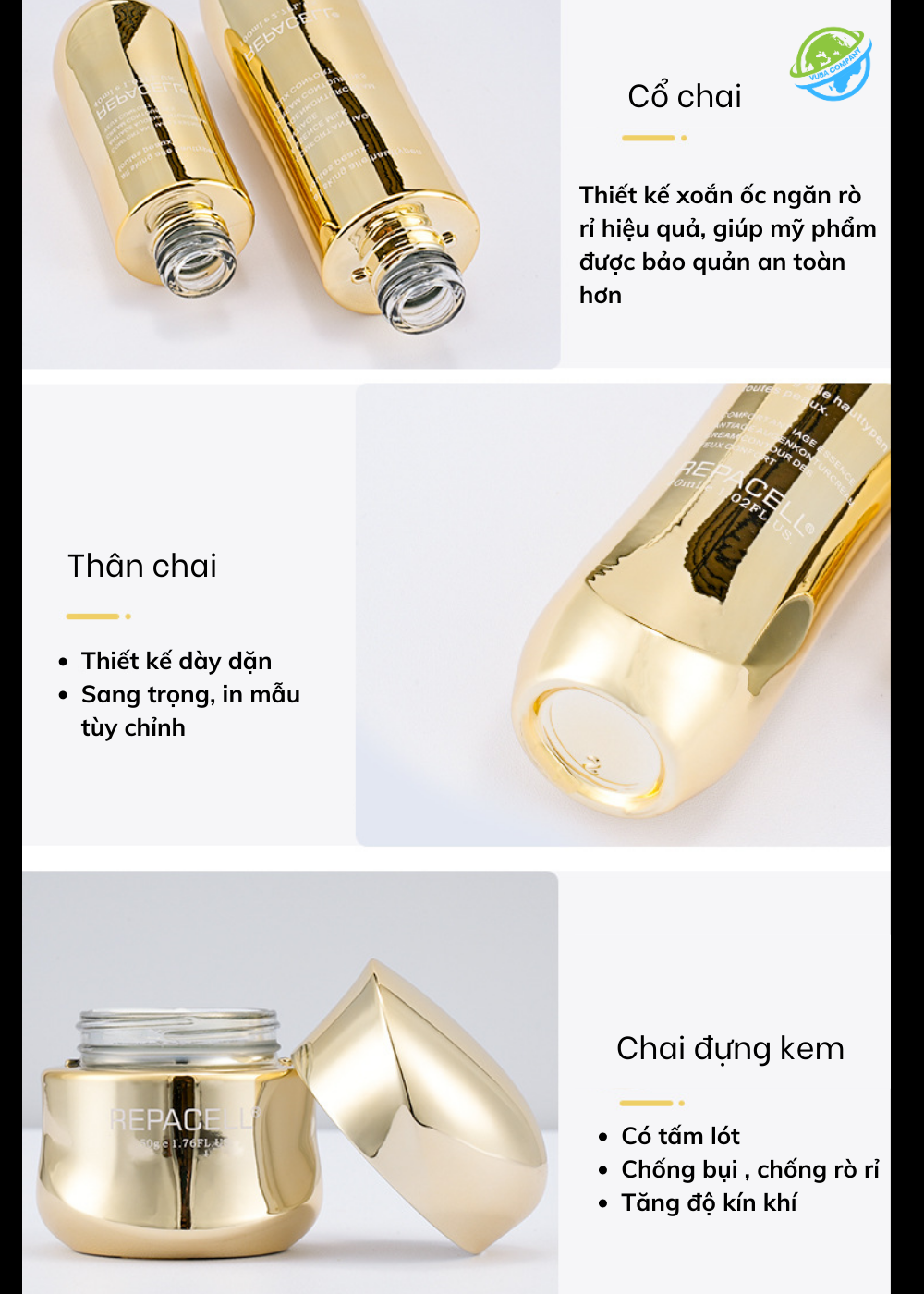 chai lọ mỹ phẩm