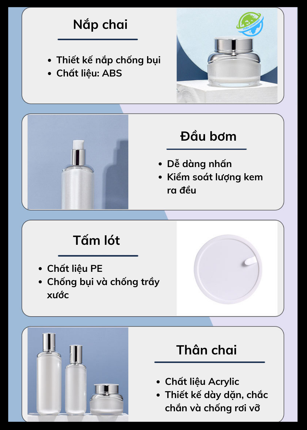 chai lọ mỹ phẩm