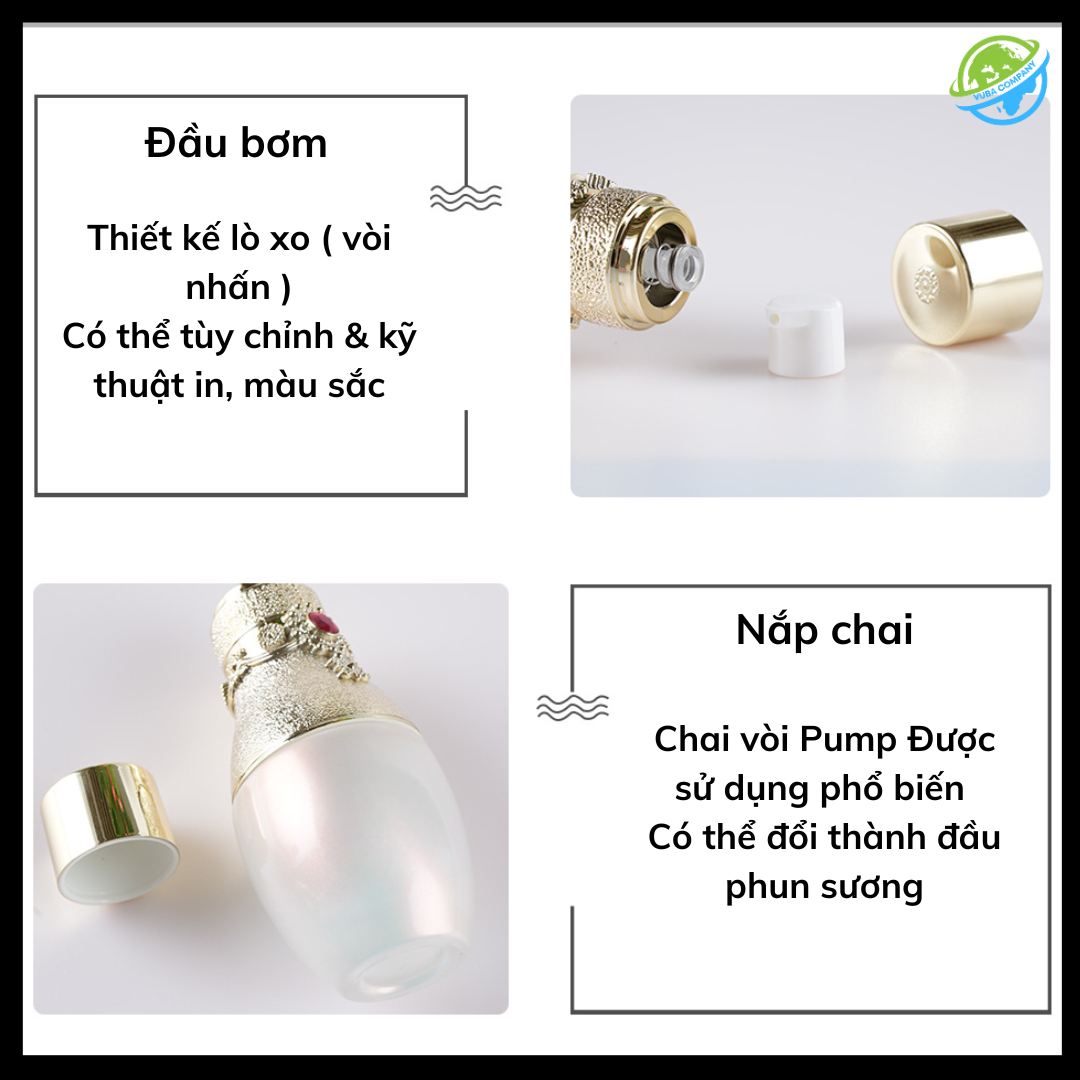 chai lọ mỹ phẩm